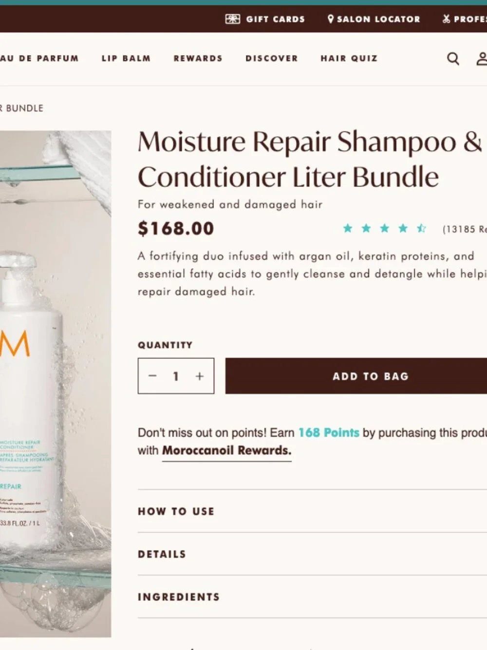 Moroccanoil new sealed